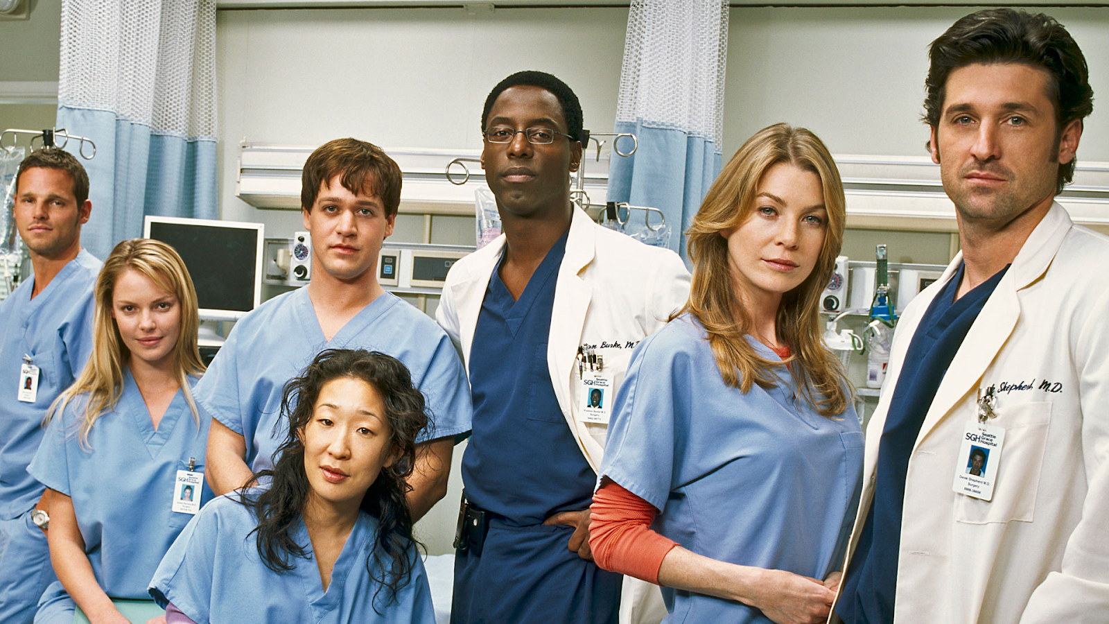 A group of doctors from Grey's Anatomy