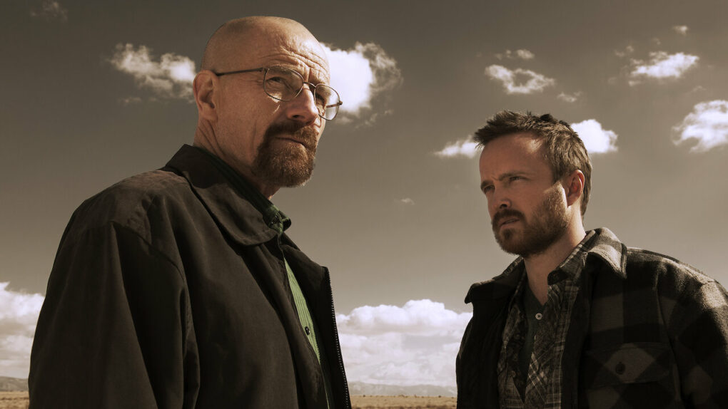 Breaking Bad film screen – 2 men are speaking