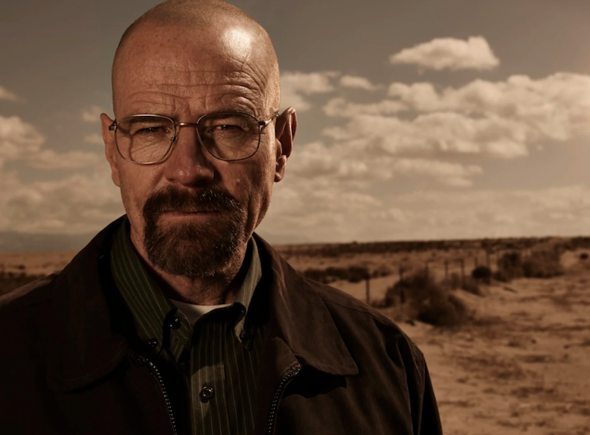 Walter White as Heisenberg in Breaking Bad