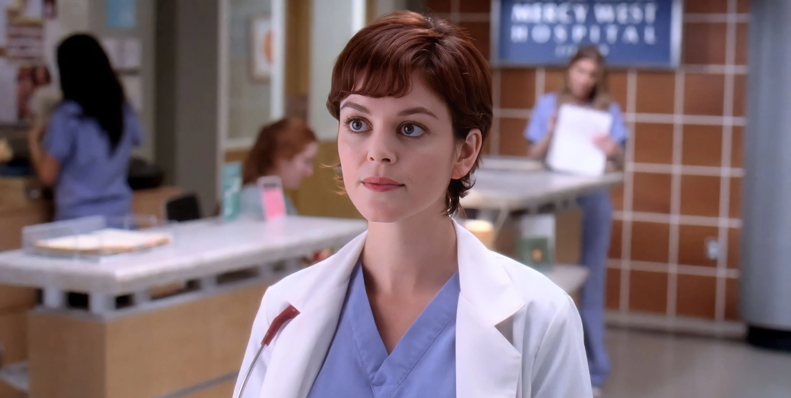 Nora Zehetner as Reed Adamson in Grey's Anatomy